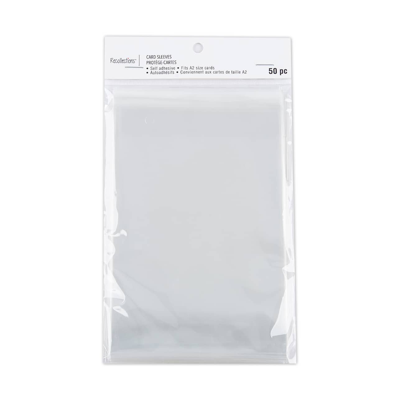 Pochettes à cartes transparentes de 14 x 10,8 cm de Recollections